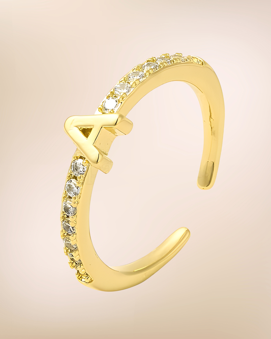 Initial Luxxe Ring