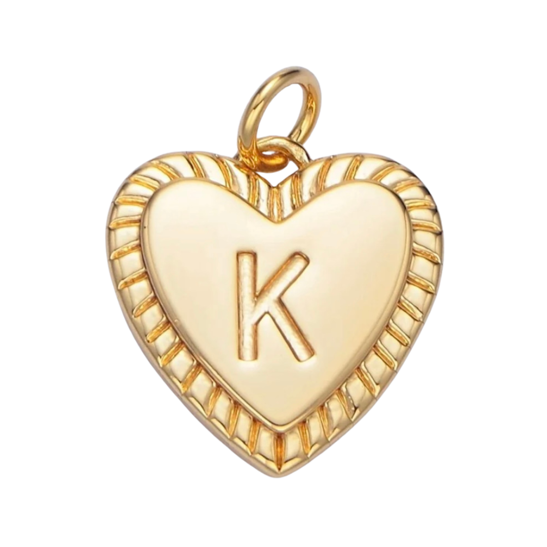 Heart Initial - K