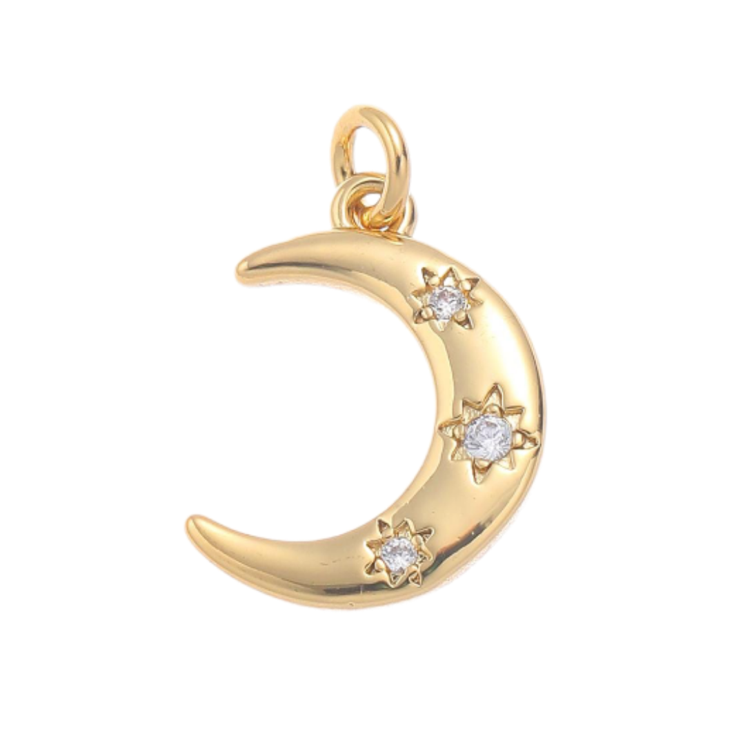 Crecent Moon CZ