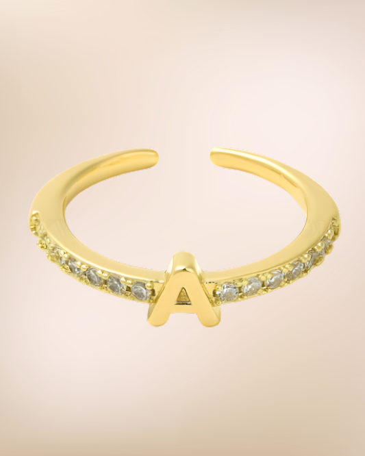 Initial Luxxe Ring