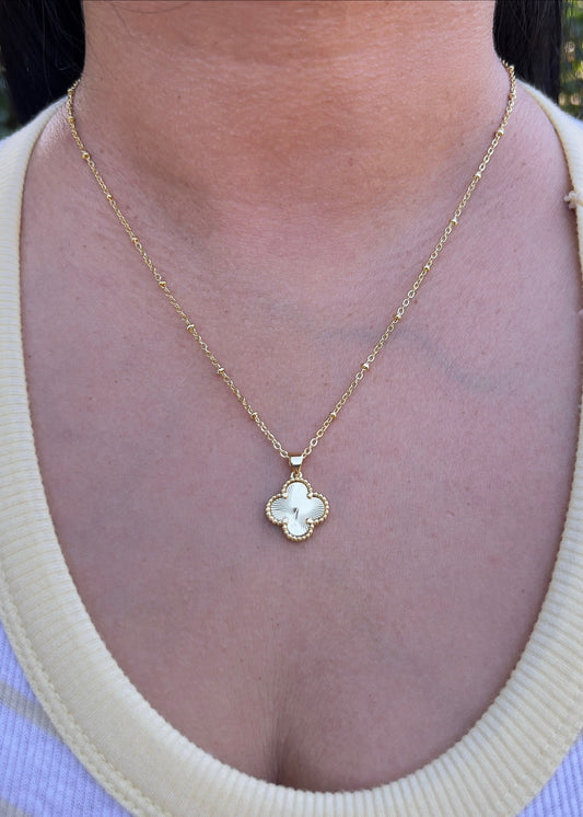 Gold Clover Necklace