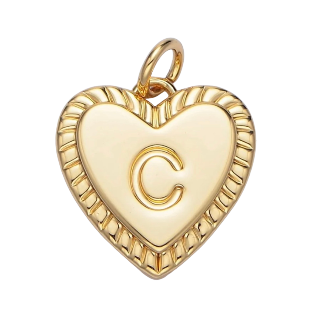 Heart Initial - C