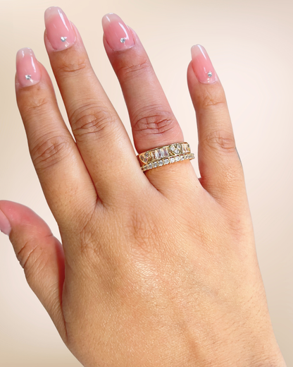 Amor Baguette Ring