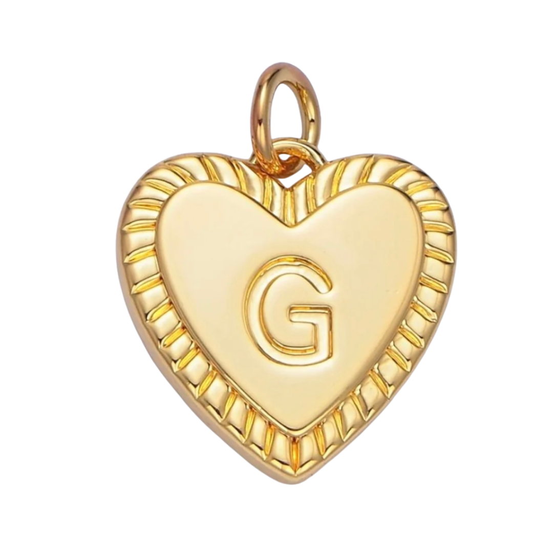 Heart Initial - G