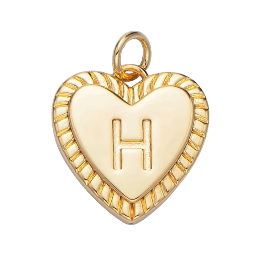 Heart Initial - H