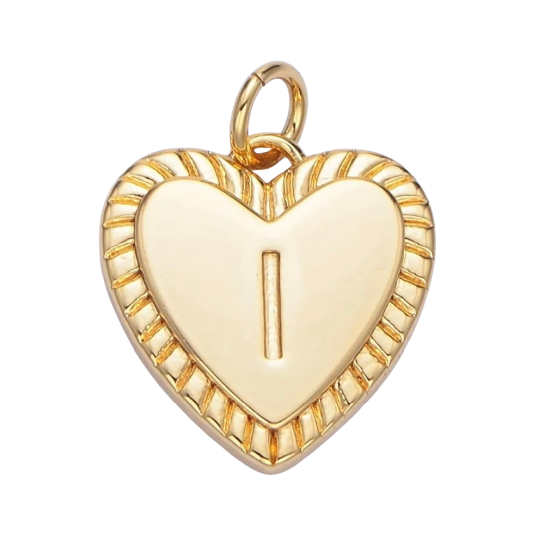 Heart Initial - I