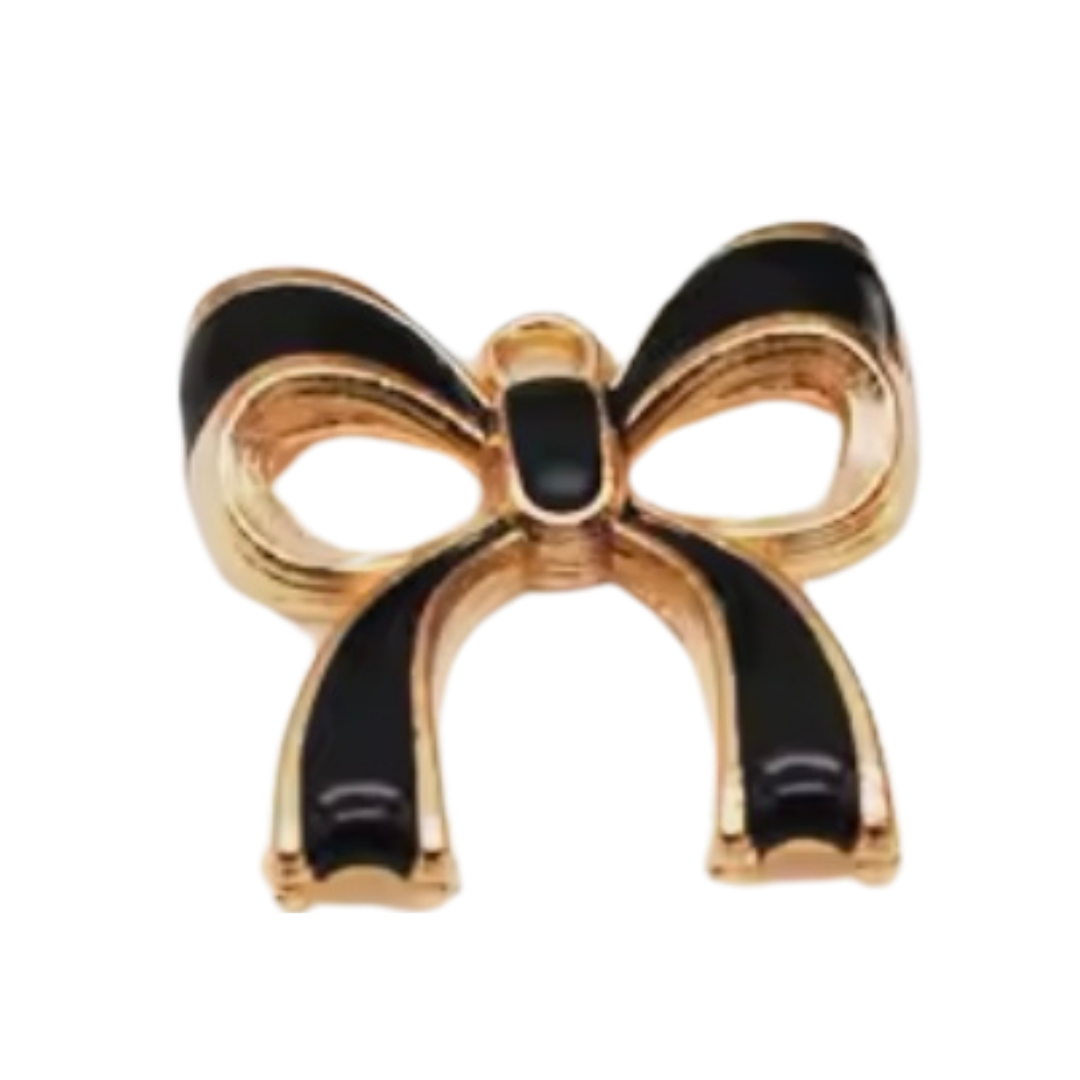 Black Bow - Enamel