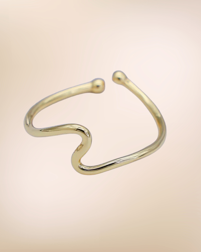 Wavy Baby Ring