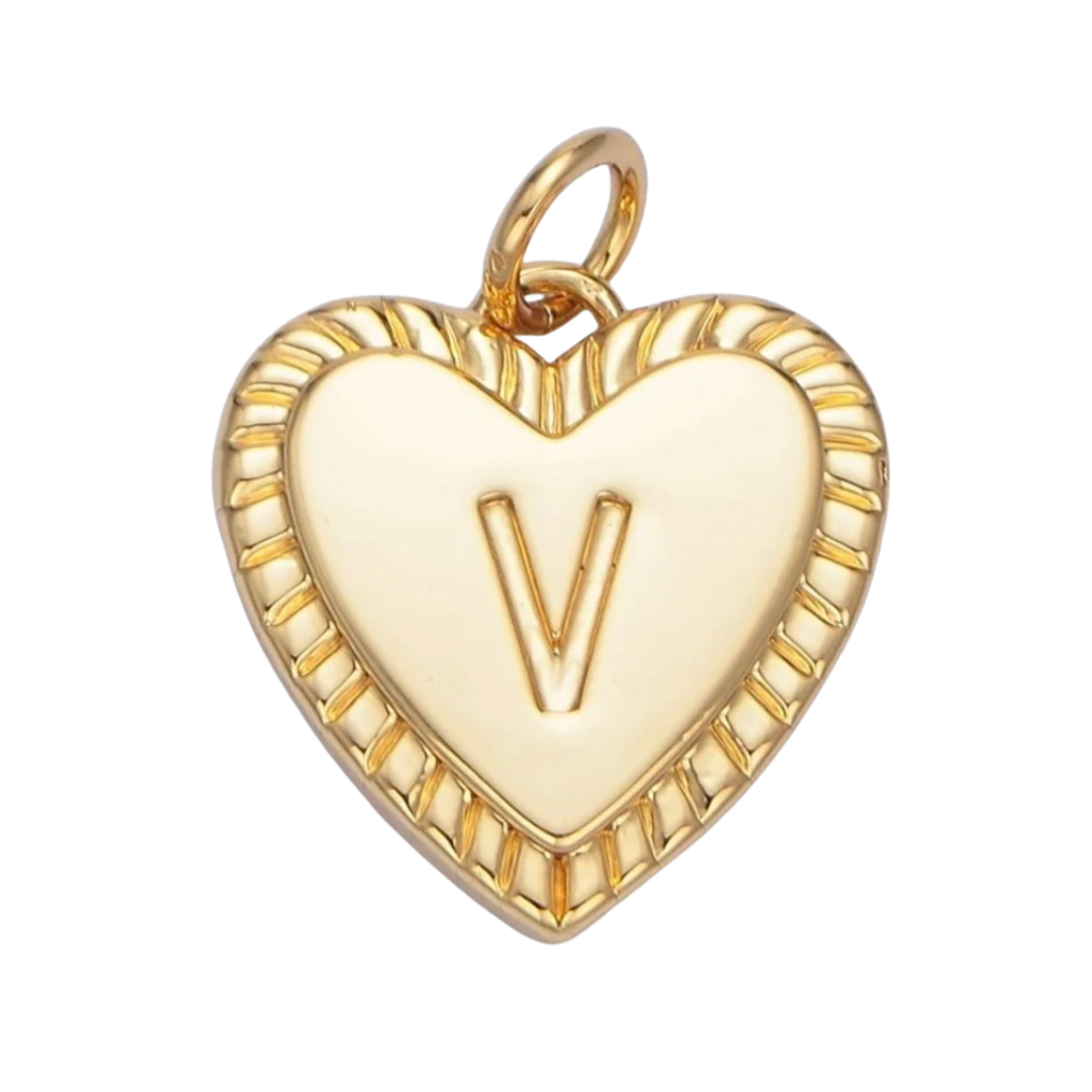 Heart Initial - V