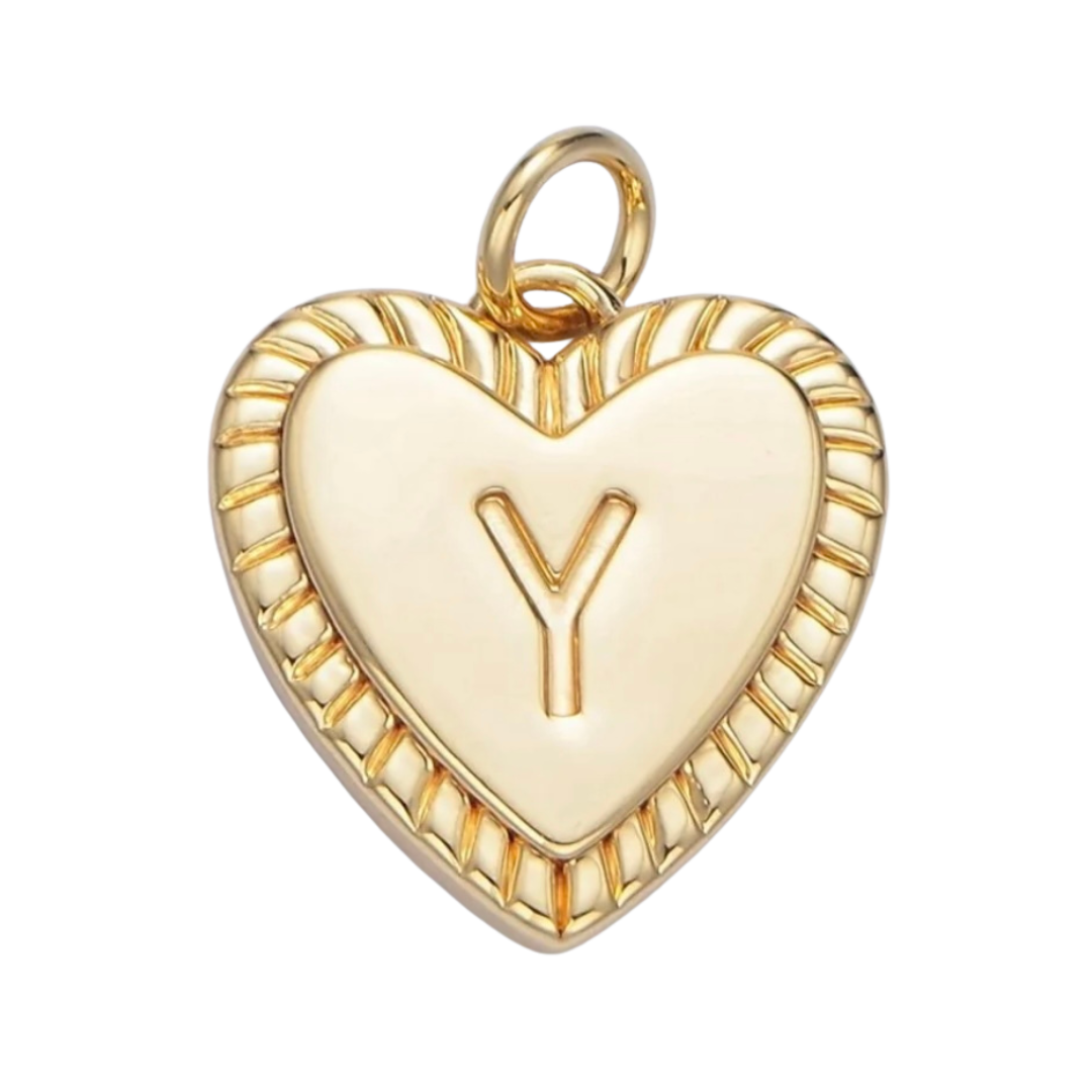 Heart Initial - Y