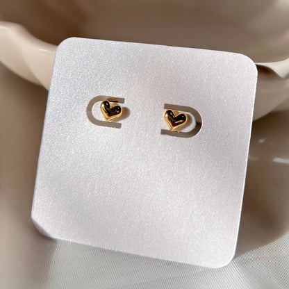 Mini Heart Studs