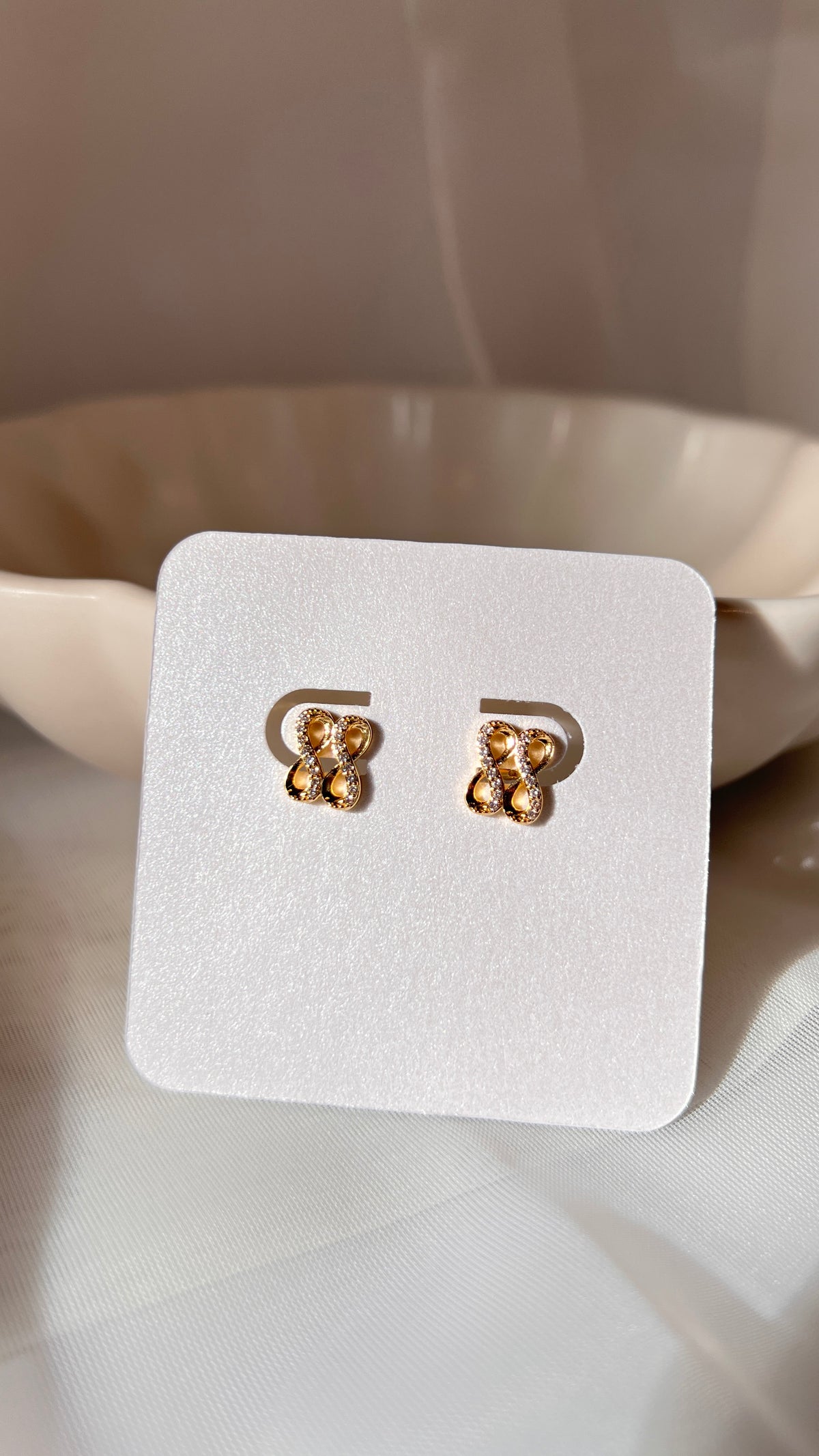 Infinity CZ Studs