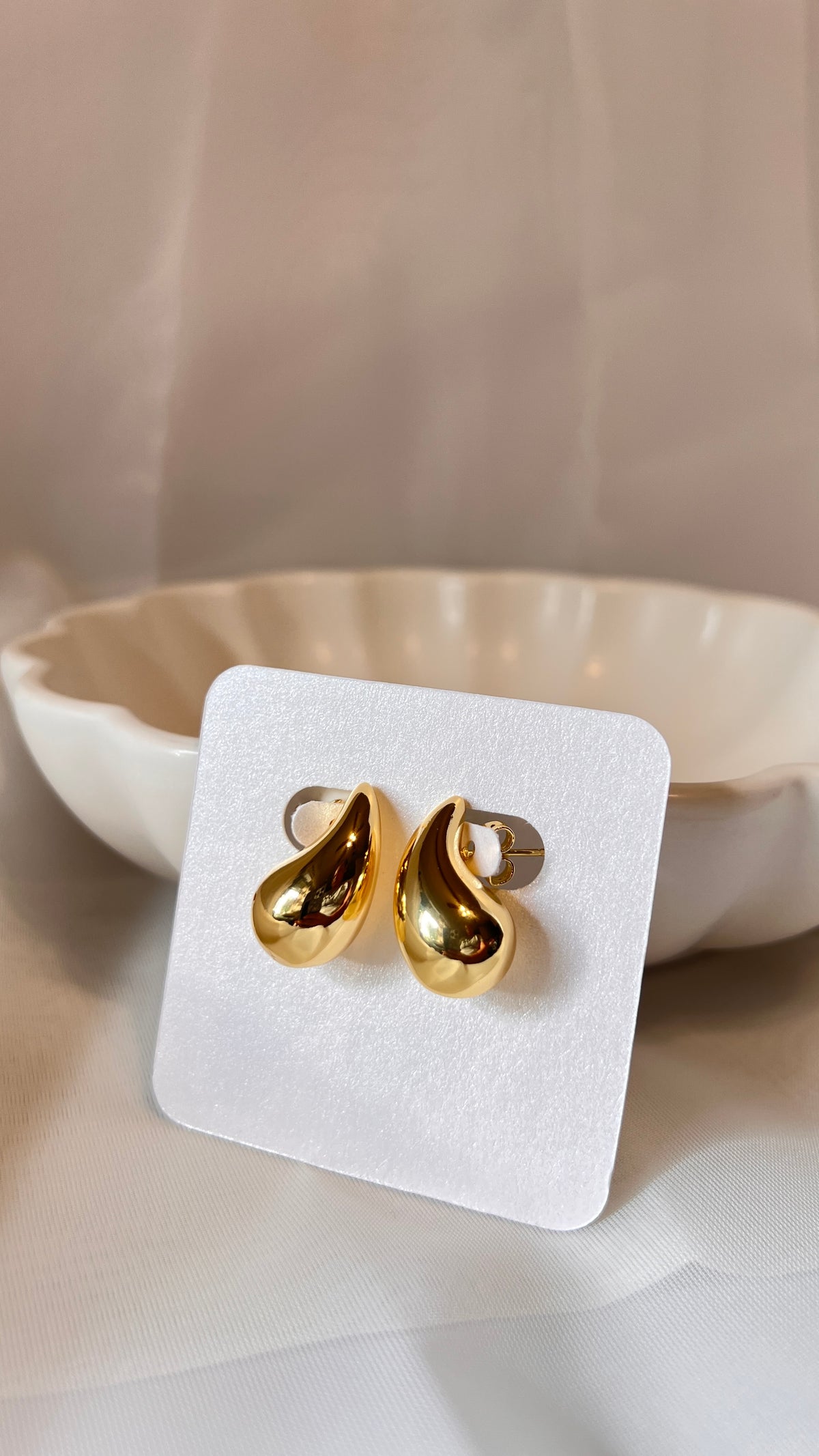 Raindrop Studs (Large)